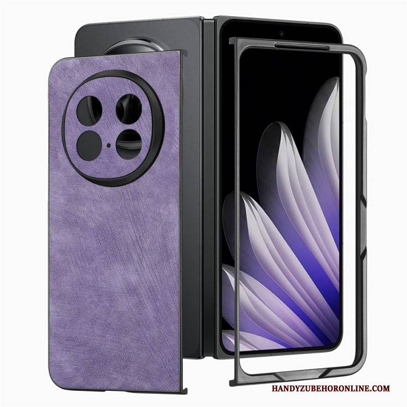 Hülle Oppo Find N5 Retro-leder