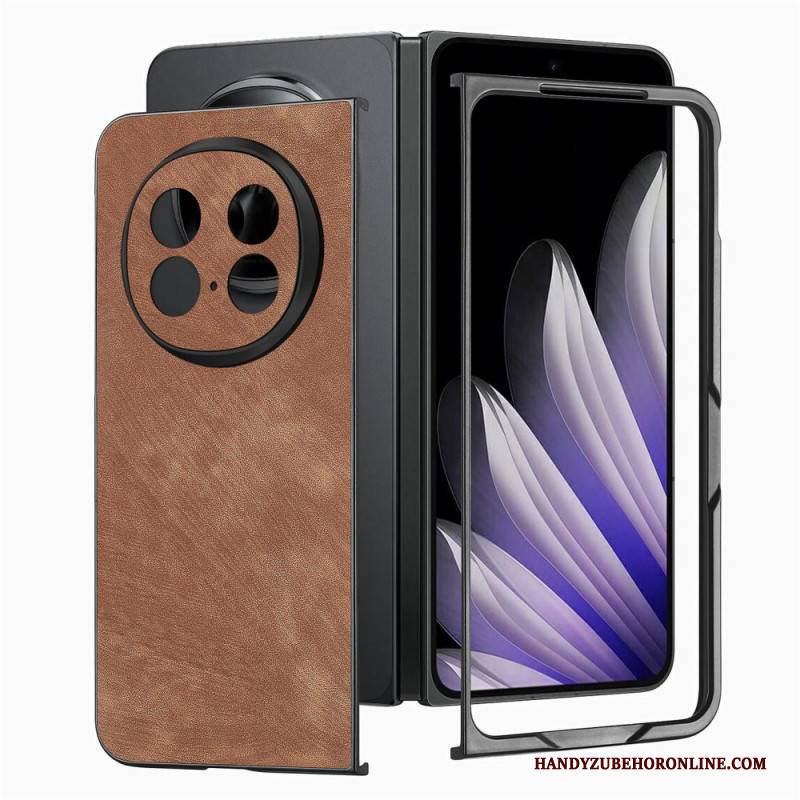 Hülle Oppo Find N5 Retro-leder