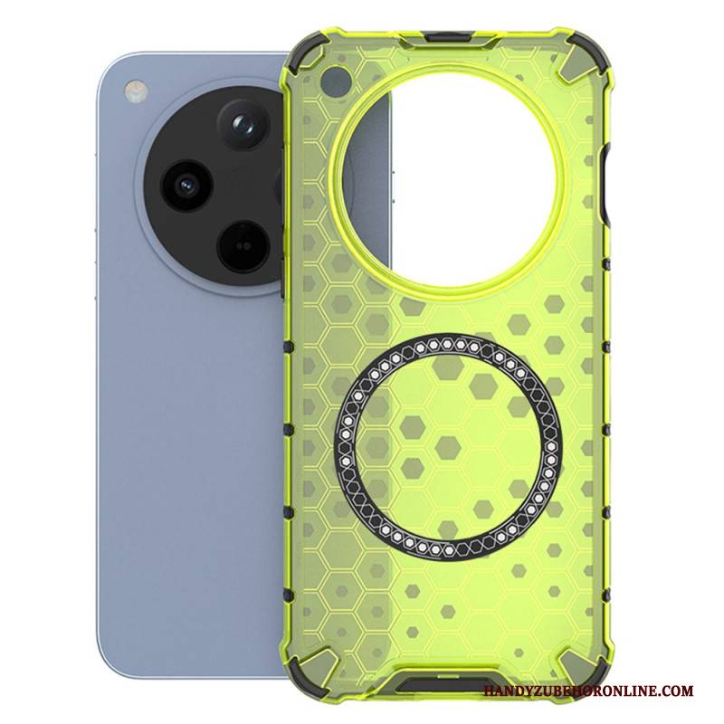 Hülle Oppo Find X8 Magsafe-kompatibles Wabenmuster