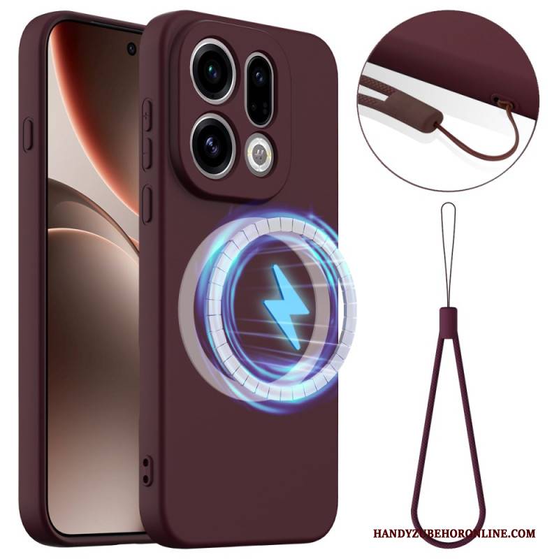 Hülle Oppo Find X9 5g Magsafe Flüssigsilikon