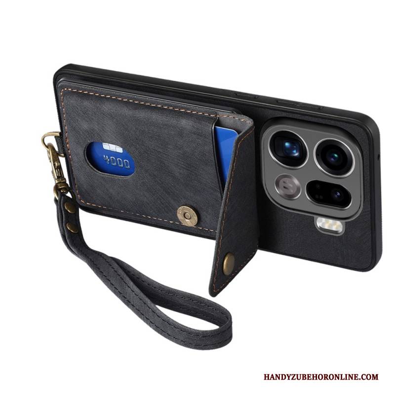 Hülle Oppo Find X9 Pro 5g Kartenhalter Mit Lanyard