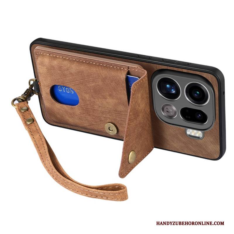 Hülle Oppo Find X9 Pro 5g Kartenhalter Mit Lanyard