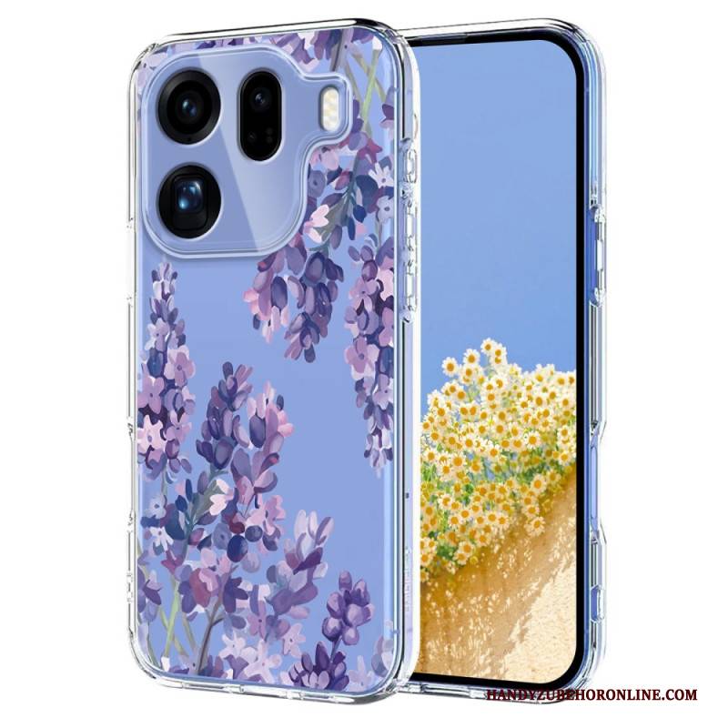 Hülle Oppo Find X9 Pro 5g Schmetterlinge Und Blumen