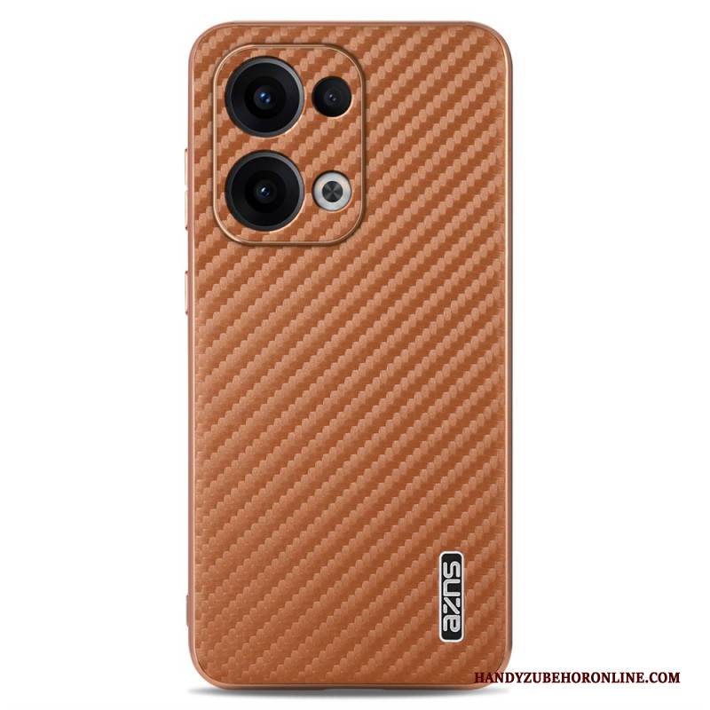 Hülle Oppo Reno 13 5g Gebürstete Kohlefaser (azns)