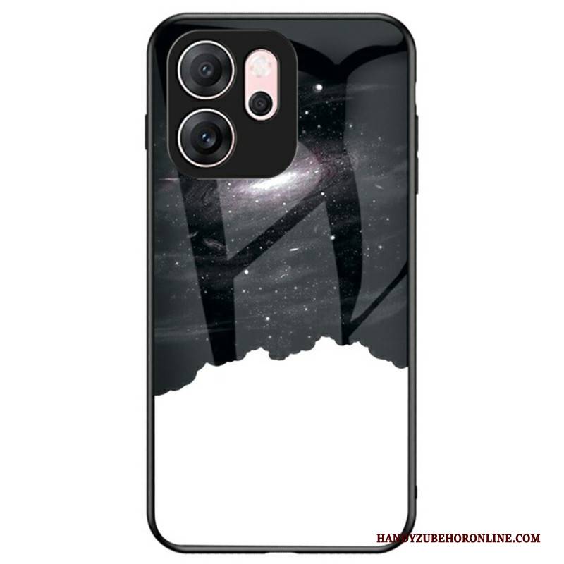 Hülle Oppo Reno 14f 5g Gehärtetes Glas In Himmelblau