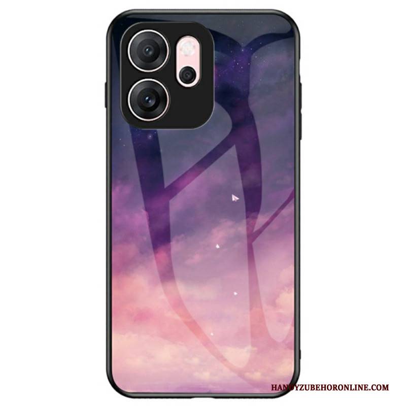 Hülle Oppo Reno 14f 5g Gehärtetes Glas In Himmelblau