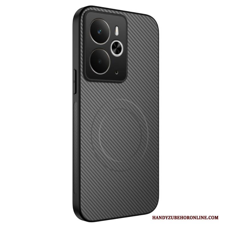 Hülle Realme 14 5g Kompatibel Mit Magsafe Kohlefaser