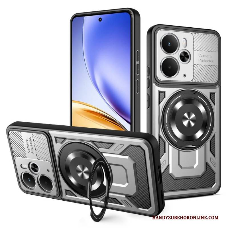 Hülle Realme 14 5g Magnetisch Mit Drehbarem Stativ