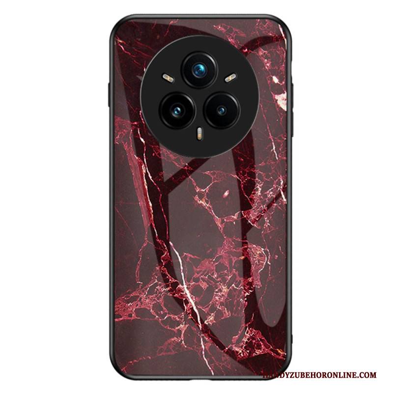 Hülle Realme 14 Pro Plus 5g Gehärtetes Glas Mit Marmoroptik