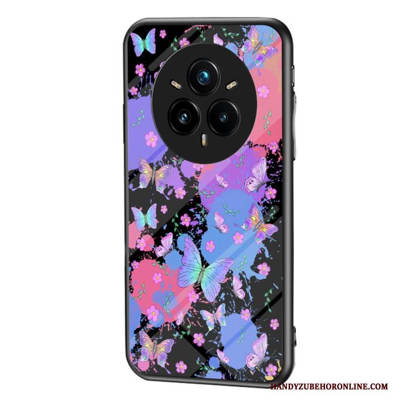 Hülle Realme 14 Pro Plus 5g Schmetterlinge Aus Gehärtetem Glas