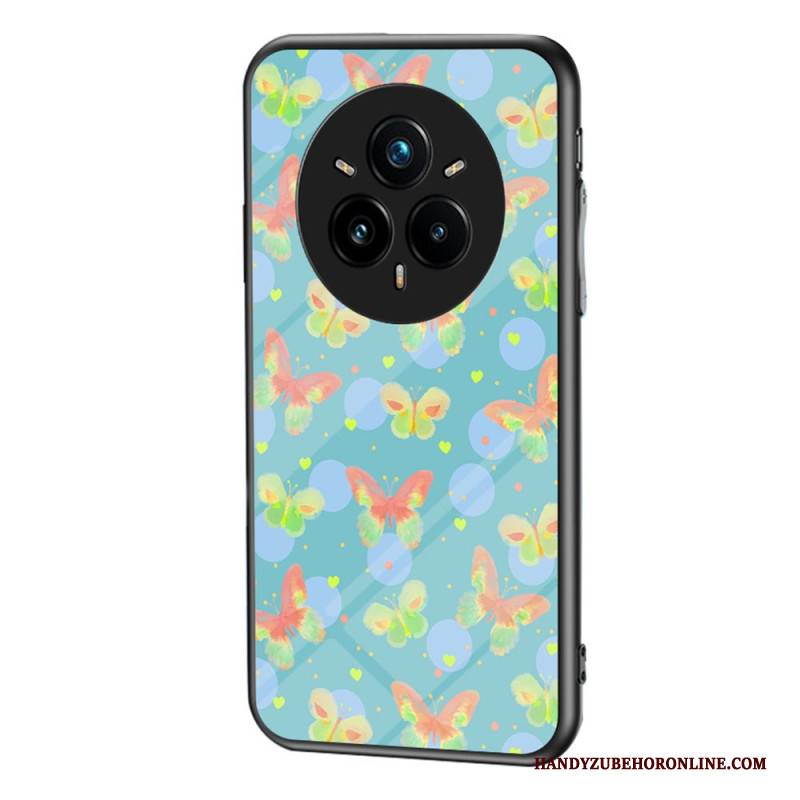 Hülle Realme 14 Pro Plus 5g Schmetterlinge Aus Gehärtetem Glas