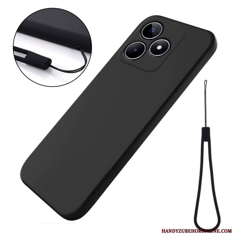 Hülle Realme C53 Flüssigsilikon-armband