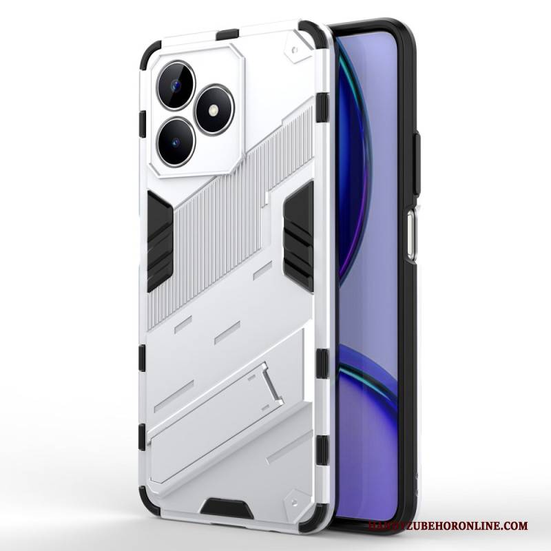 Hülle Realme C53 Handyhülle Abnehmbarer Ständer Mit Zwei Positionen Für Freihändiges Tragen