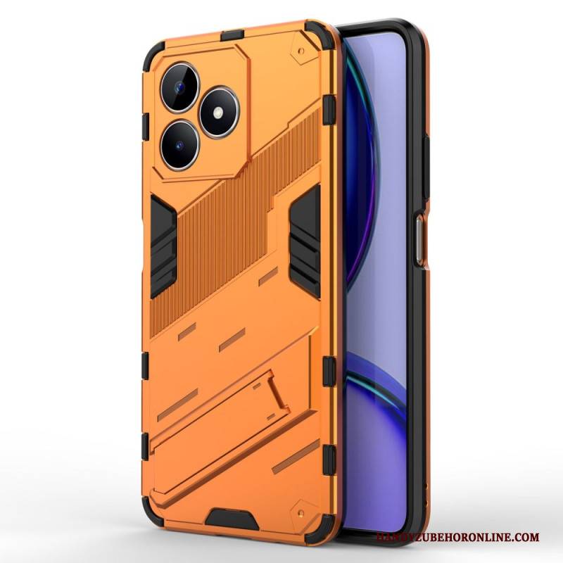 Hülle Realme C53 Handyhülle Abnehmbarer Ständer Mit Zwei Positionen Für Freihändiges Tragen