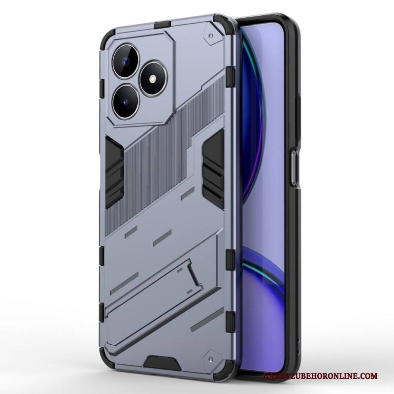 Hülle Realme C53 Handyhülle Abnehmbarer Ständer Mit Zwei Positionen Für Freihändiges Tragen