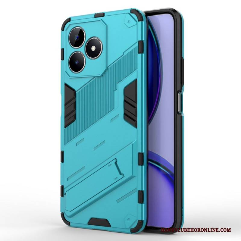 Hülle Realme C53 Handyhülle Abnehmbarer Ständer Mit Zwei Positionen Für Freihändiges Tragen