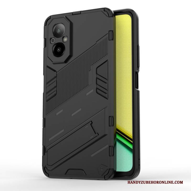 Hülle Realme C67 Handyhülle Abnehmbarer Zweifach Verstellbarer Freisprechständer