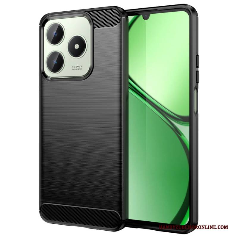 Hülle Realme Note 60x Gebürstete Kohlefaser