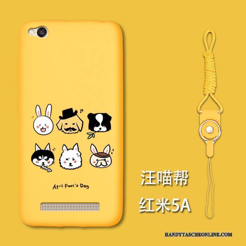Hülle Redmi 5a Silikon Rot Grün, Case Redmi 5a Taschen Trend Persönlichkeit