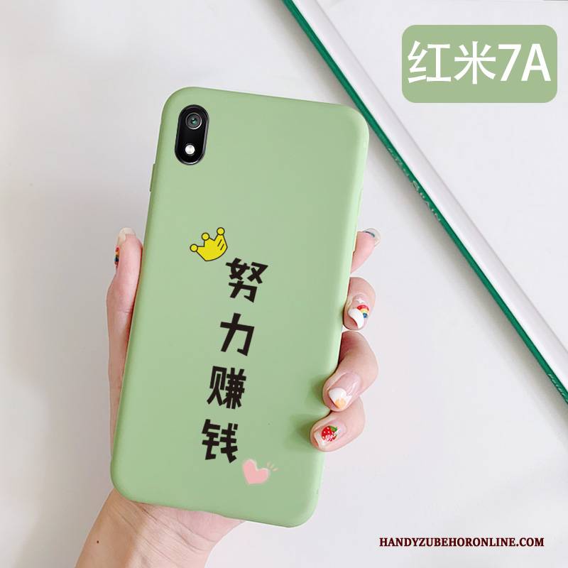 Hülle Redmi 7a Rot Mini, Case Redmi 7a Anti-sturz Grün