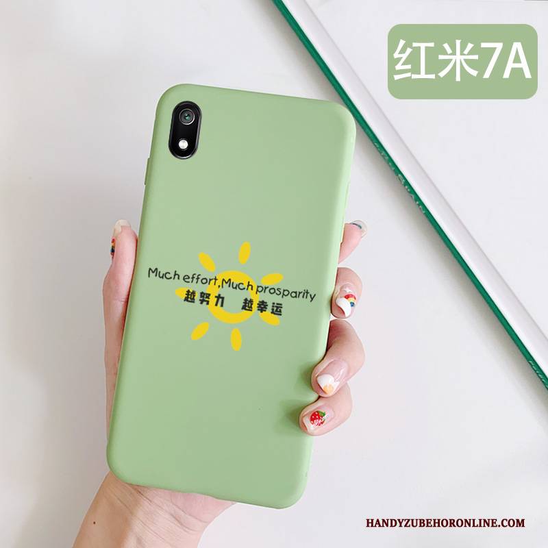 Hülle Redmi 7a Rot Mini, Case Redmi 7a Anti-sturz Grün