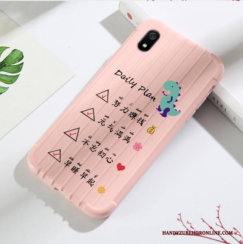 Hülle Redmi 7a Weiche Handyhüllen Rot, Case Redmi 7a Schutz Membran Anti-sturz