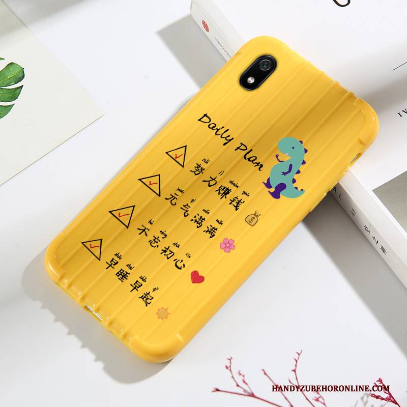 Hülle Redmi 7a Weiche Handyhüllen Rot, Case Redmi 7a Schutz Membran Anti-sturz