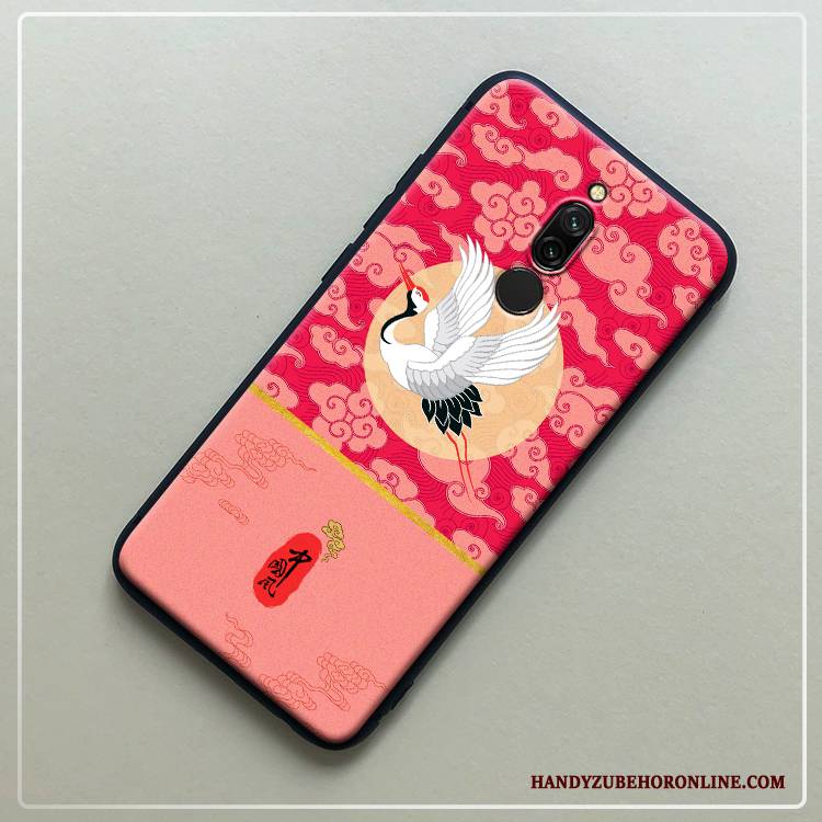 Hülle Redmi 8 Weiche Palast Persönlichkeit, Case Redmi 8 Schutz Anti-sturz Schwarz