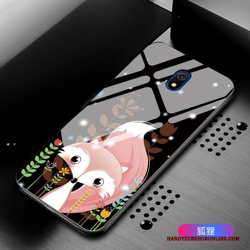 Hülle Redmi 8a Kreativ Rot Gelb, Case Redmi 8a Mode Persönlichkeit Schwer