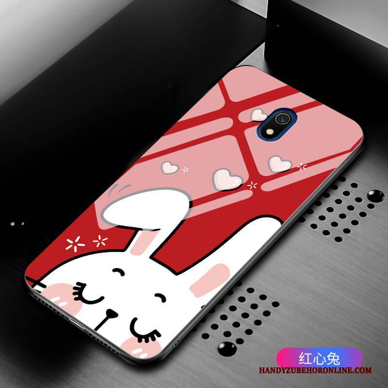 Hülle Redmi 8a Kreativ Rot Gelb, Case Redmi 8a Mode Persönlichkeit Schwer