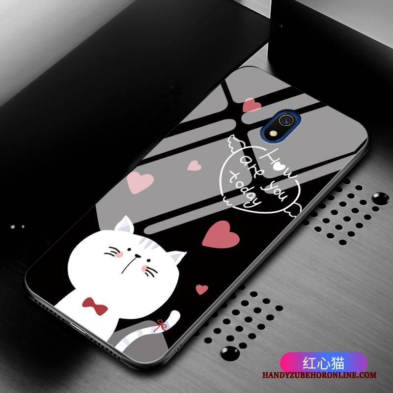 Hülle Redmi 8a Kreativ Rot Gelb, Case Redmi 8a Mode Persönlichkeit Schwer