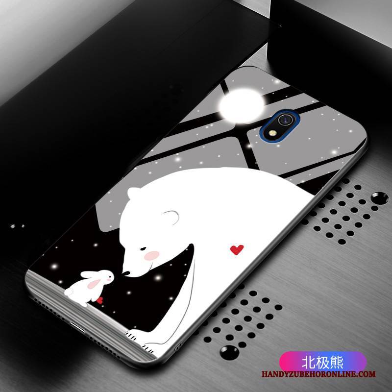 Hülle Redmi 8a Kreativ Rot Gelb, Case Redmi 8a Mode Persönlichkeit Schwer