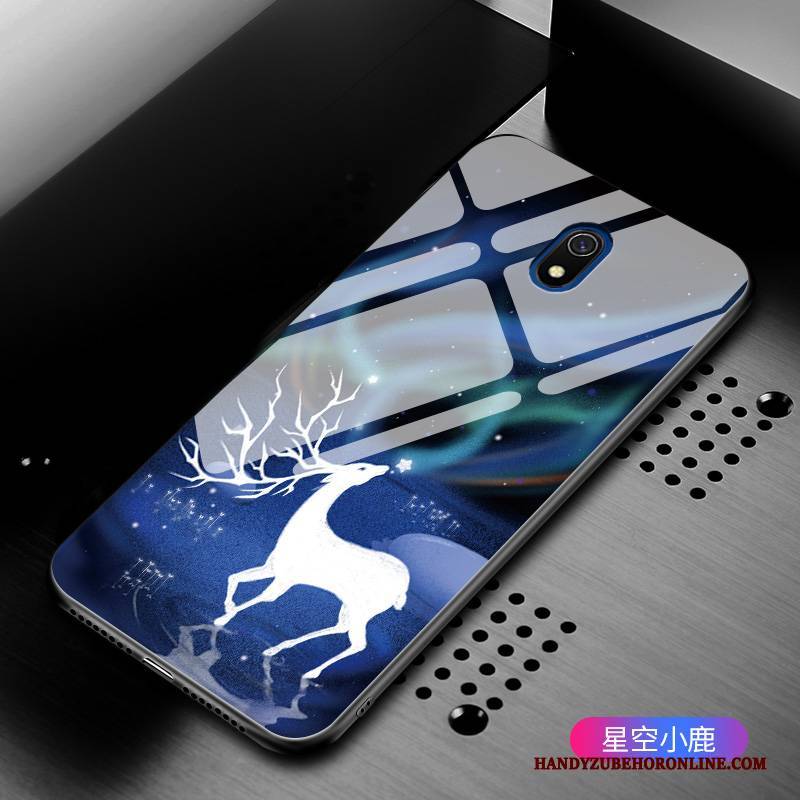 Hülle Redmi 8a Kreativ Rot Gelb, Case Redmi 8a Mode Persönlichkeit Schwer