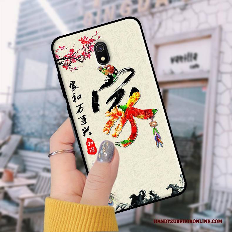 Hülle Redmi 8a Weiche Student Mini, Case Redmi 8a Schutz Membran Rot