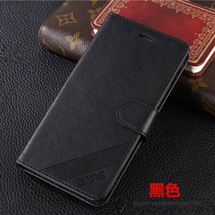Hülle Redmi Note 4x Weiche Handyhüllen Anti-sturz, Case Redmi Note 4x Folio Rot