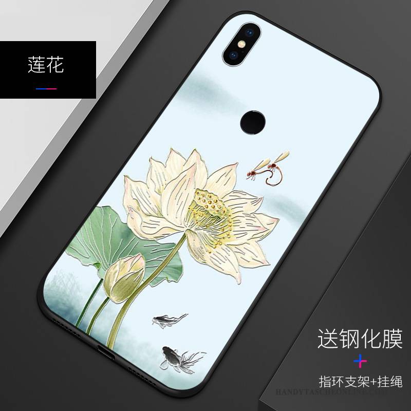 Hülle Redmi Note 5 Prägung Rot Weiß, Case Redmi Note 5 Taschen Muster Handyhüllen