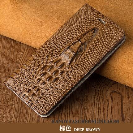Hülle Redmi Note 5 Schutz Rot Business, Case Redmi Note 5 Luxus Persönlichkeit Drachen