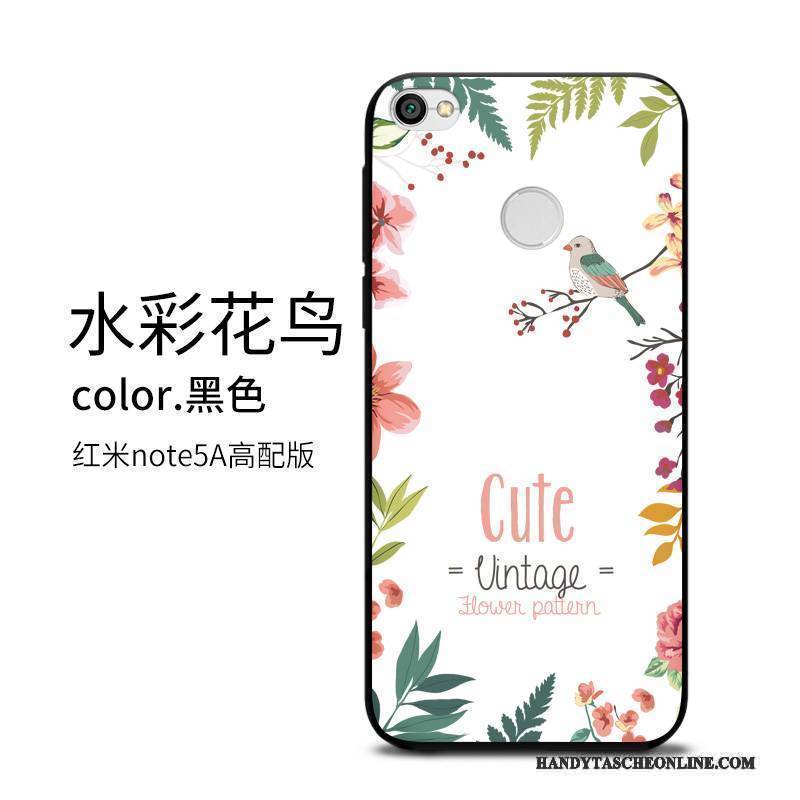 Hülle Redmi Note 5a Kreativ Rot Mini, Case Redmi Note 5a Schutz Hoch Persönlichkeit