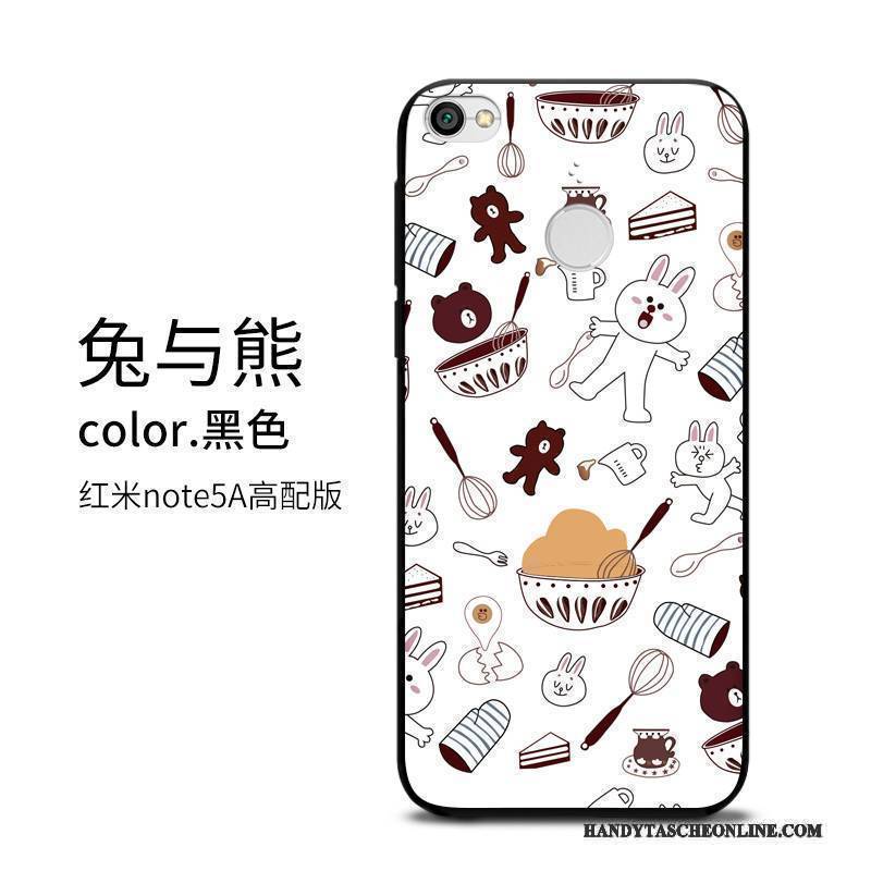 Hülle Redmi Note 5a Kreativ Rot Mini, Case Redmi Note 5a Schutz Hoch Persönlichkeit