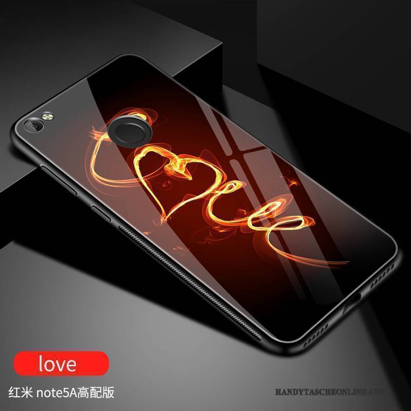 Hülle Redmi Note 5a Taschen Hoch Mini, Case Redmi Note 5a Silikon Trend Glas