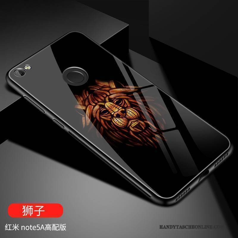 Hülle Redmi Note 5a Taschen Hoch Mini, Case Redmi Note 5a Silikon Trend Glas