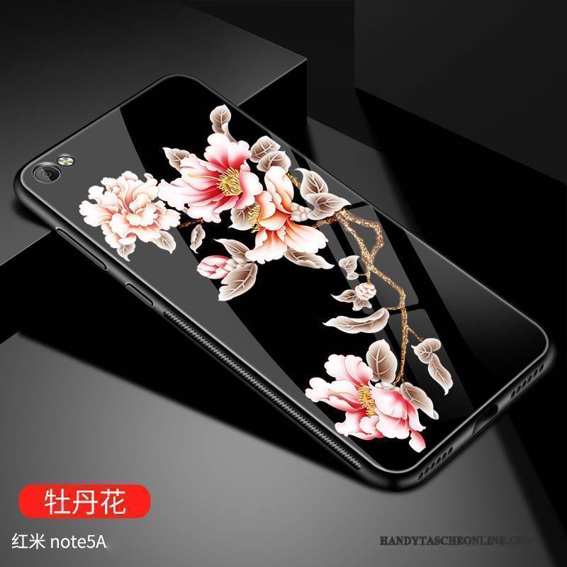 Hülle Redmi Note 5a Taschen Hoch Mini, Case Redmi Note 5a Silikon Trend Glas