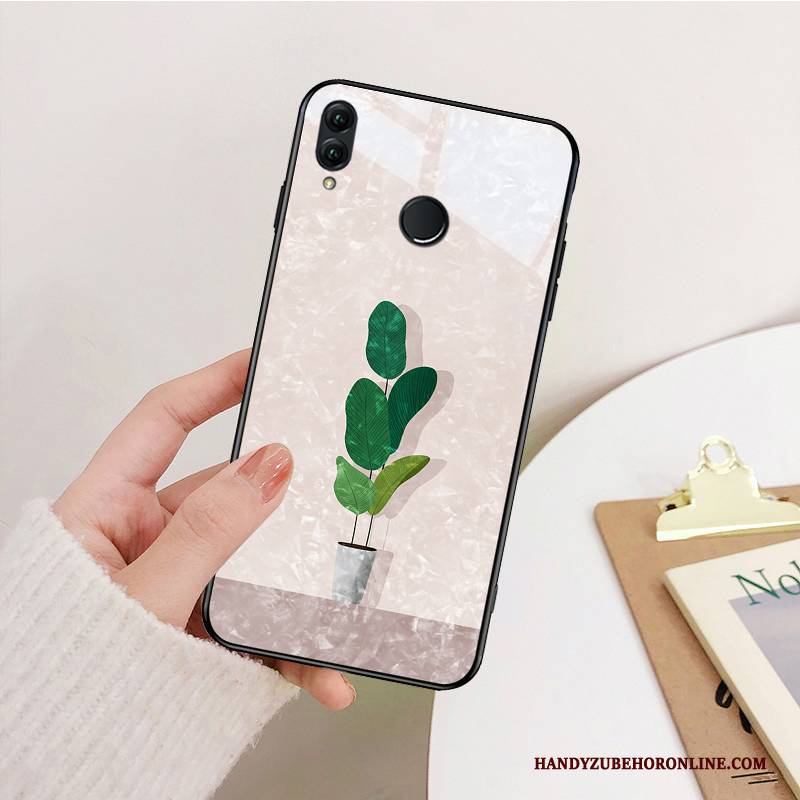 Hülle Redmi Note 7 Karikatur Schlank Grün, Case Redmi Note 7 Silikon Nette Rot