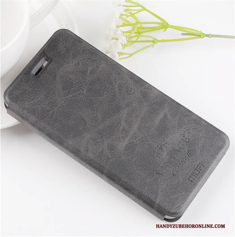 Hülle Redmi Note 7 Taschen Handyhüllen Rot, Case Redmi Note 7 Weiche Grau