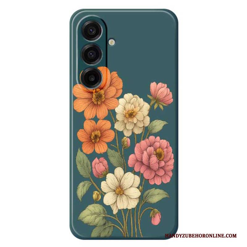 Hülle Samsung Galaxy A17 4g / 5g Blumenmuster