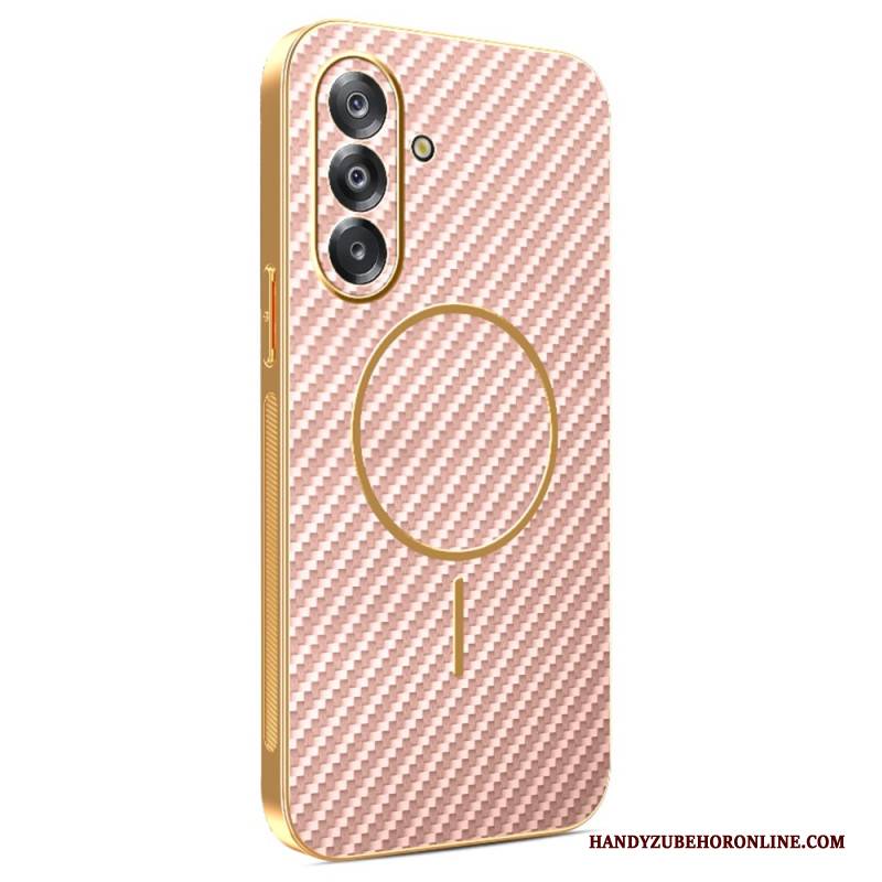 Hülle Samsung Galaxy A17 4g / 5g Handyhülle Magnetische Kohlefaserstruktur