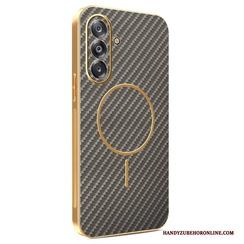 Hülle Samsung Galaxy A17 4g / 5g Handyhülle Magnetische Kohlefaserstruktur