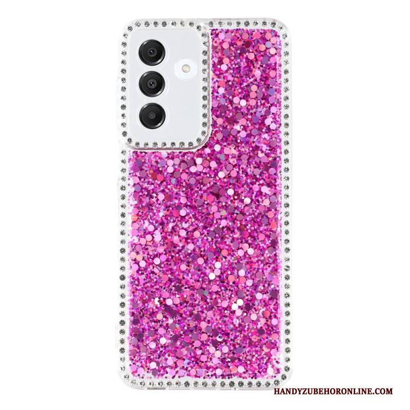 Hülle Samsung Galaxy A17 4g / 5g Handyhülle Pailletten Und Strasssteine
