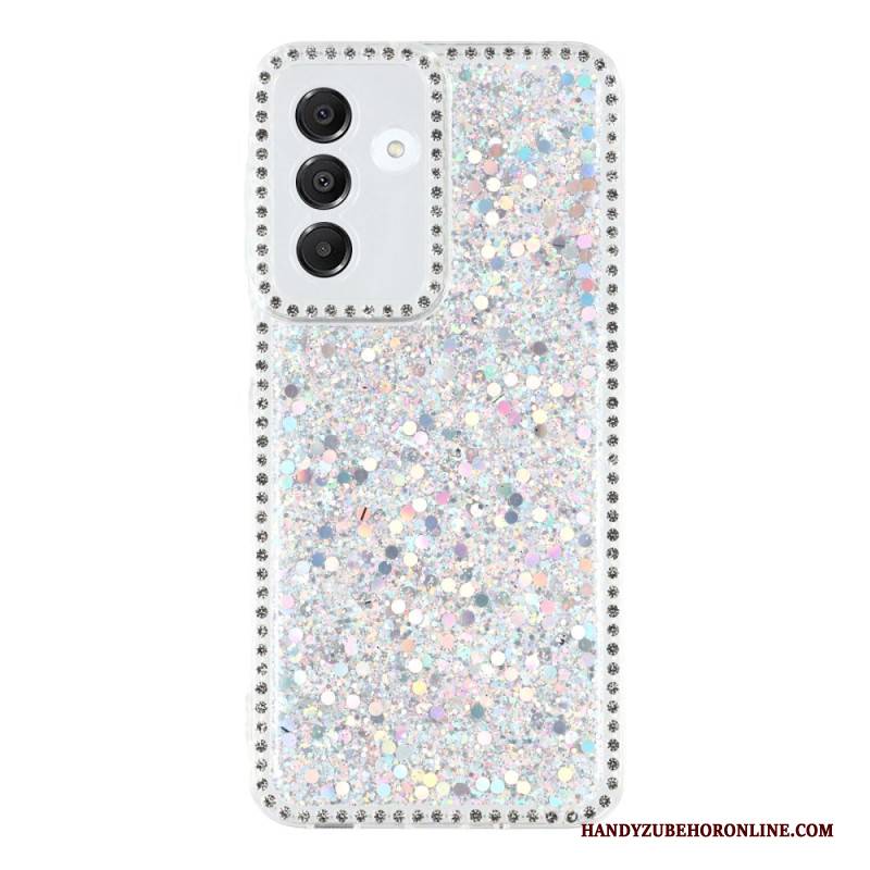 Hülle Samsung Galaxy A17 4g / 5g Handyhülle Pailletten Und Strasssteine