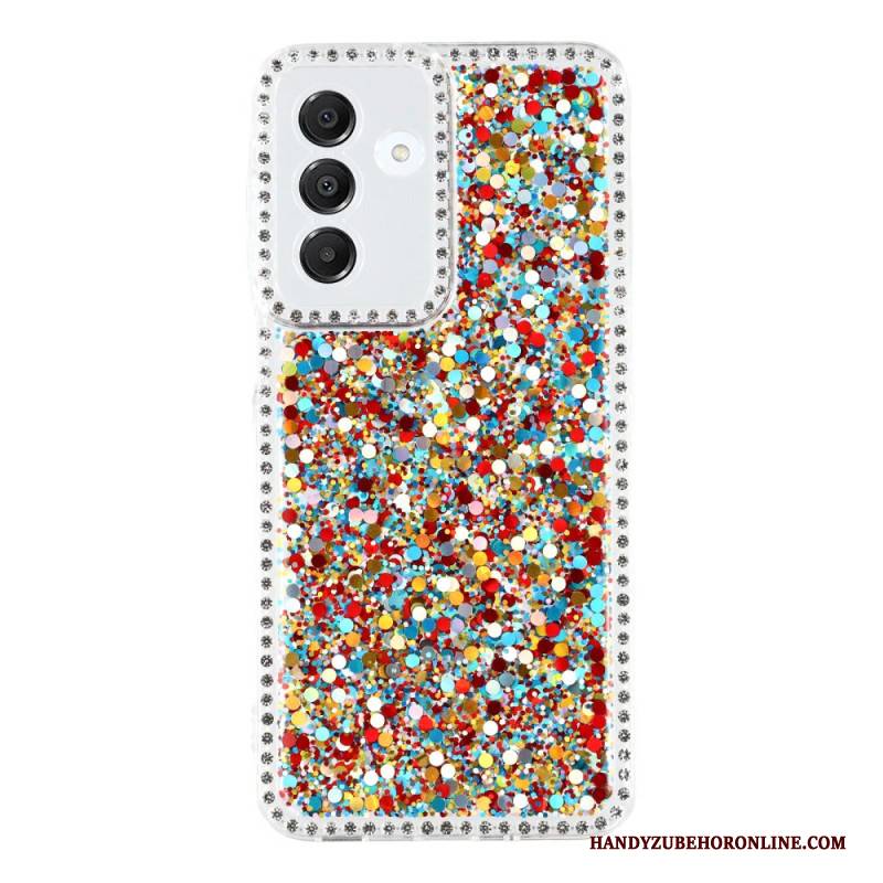 Hülle Samsung Galaxy A17 4g / 5g Handyhülle Pailletten Und Strasssteine